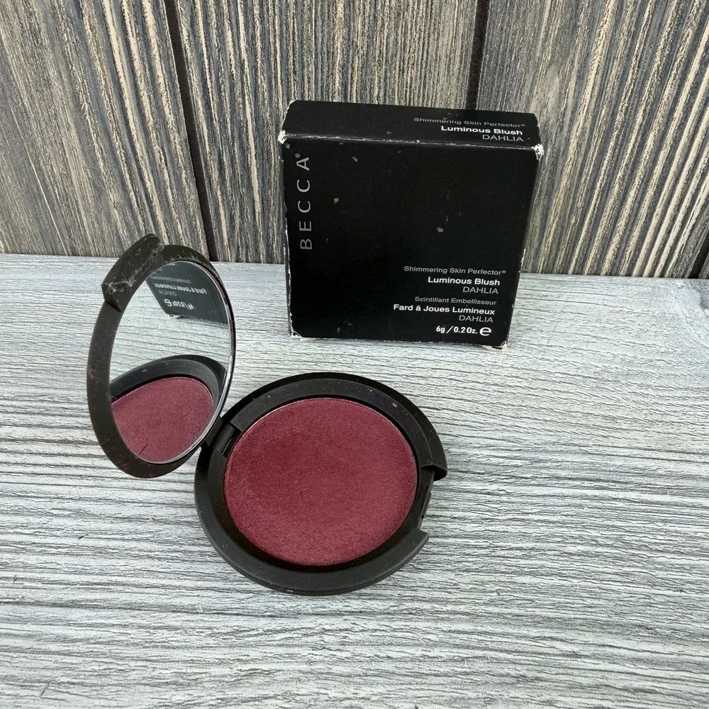 BECCA Luminous Blush DAHLIA Full Size .02oz Discontinued New